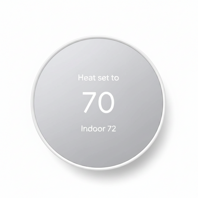 Smart Thermostat for Home - Programmable Wifi Thermostat - Snow
