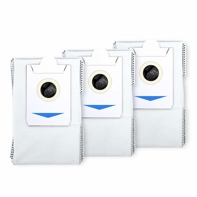 ECOVACS Dustbag 3 Pcs for DEEBOT X2 OMNI X2 COMBO Robot Vacuum White