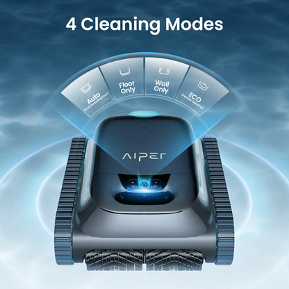 Aiper Scuba S1 Robotic Pool Cleaner, Weekly Custom Cleaning Plan, 270