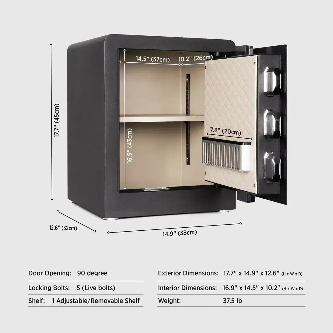 SmoothEdge Fingerprint Safe