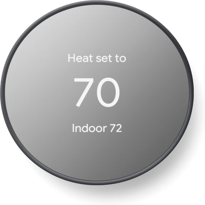 Smart Thermostat for Home - Programmable Wifi Thermostat - Charcoal