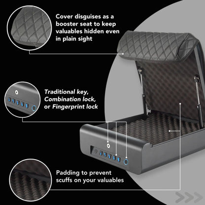 BoostedSafe Elite: Fingerprint, Key & Digital Combo