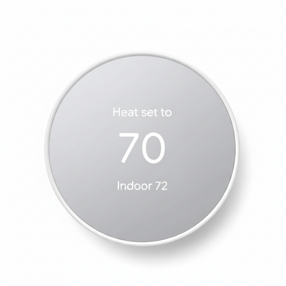 Smart Thermostat for Home - Programmable Wifi Thermostat - Snow