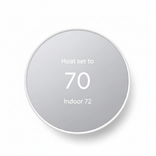 Smart Thermostat for Home - Programmable Wifi Thermostat - Snow